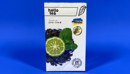 Чай Пакетований Чорний Hello Tea Ерл Грей 40g - Retromagaz, image 1