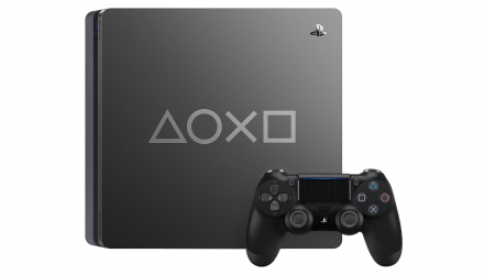 Набор Консоль Sony PlayStation 4 Slim Days of Play Limited Edition 1TB Grey Б/У  + Геймпад Беспроводной DualShock 4 Version 2 Black - Retromagaz, image 2