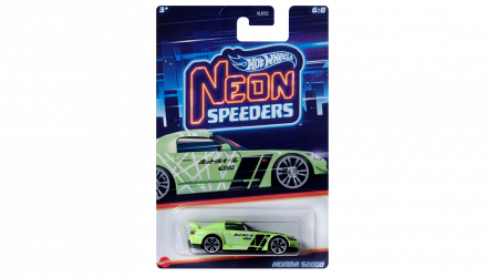 Тематическая Машинка Hot Wheels Honda S2000 Neon Speeders 1:64 HLH72/HRW72 Green - Retromagaz, image 1