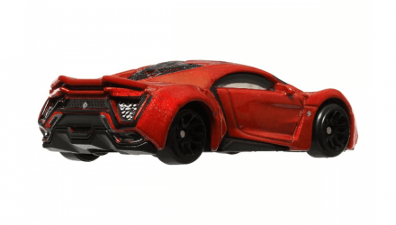 Тематична Машинка Hot Wheels Lykan Hypersport W Motors Dominic Toretto Fast & Furious 1:64 HNR88/HRW48 Red - Retromagaz, image 2