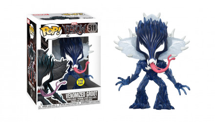 Фігурка FUNKO POP! Marvel Venom Venomized Groot 511 Glows in the Dark Black - Retromagaz, image 2