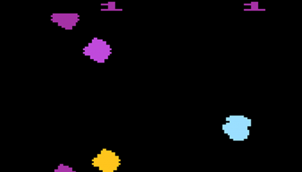 Гра Atari 2600 Asteroids Black Б/У - Retromagaz, image 2