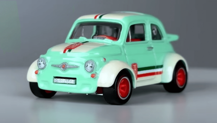 Машинка Premium Hot Wheels '60s Fiat 500 D Modificado Boulevard 1:64 HRT65 Green - Retromagaz, image 1