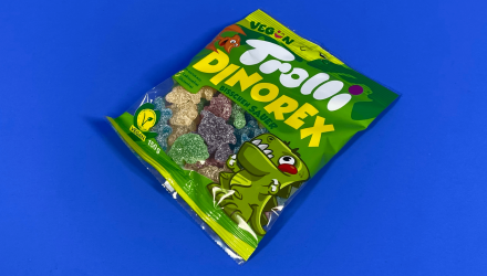 Цукерки Жувальні Trolli Dinorex 150g - Retromagaz, image 1