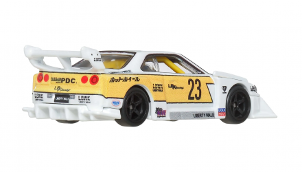 Машинка Premium Hot Wheels LB-ER34 Super Silhouette Nissan Skyline Silhouettes 1:64 JBK59 White - Retromagaz, image 2