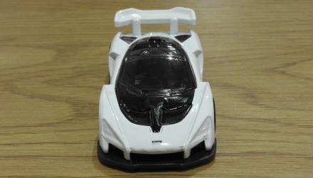 Машинка Базова Hot Wheels McLaren Senna Nightburnerz 1:64 GHD18 White - Retromagaz, image 5