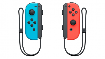Контроллеры Беспроводной Nintendo Switch Joy‑Con Neon Blue Neon Red Новый - Retromagaz, image 1