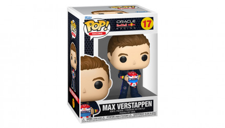 Фігурка FUNKO POP! Формула 1 Макс Ферстаппен з Шоломом Formula One Max Verstappen Holding Helmet 104mm 17 93697 - Retromagaz, image 1