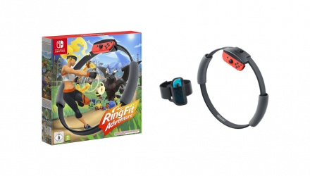 Контролер Бездротовий Nintendo Switch Ring Fit Adventure Black Б/У - Retromagaz, image 1