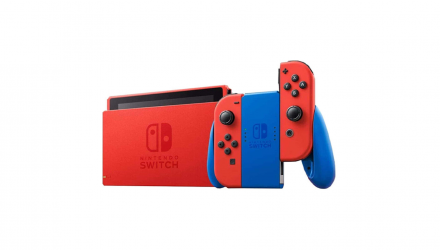 Консоль Nintendo Switch HAC-001(-01) V2 Mario Red & Blue Limited Edition Модифікована 128GB Red Б/У - Retromagaz, image 2