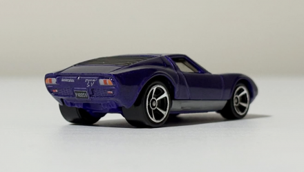 Машинка Базова Hot Wheels `71 Lamborghini Miura SV HW Euro 1:64 JJK54 Purple - Retromagaz, image 2
