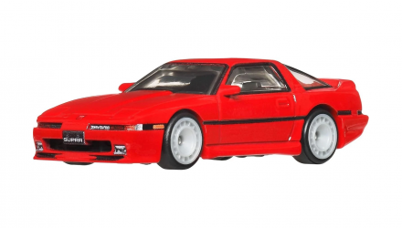 Машинка Premium Hot Wheels Toyota Supra II Ronin Run 1:64 JBK90 Red - Retromagaz, image 1