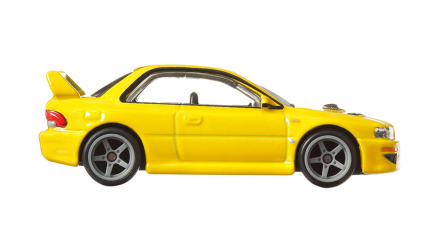 Машинка Premium Hot Wheels '98 Subaru Impreza 22B STi-Version Boulevard 1:64 HKF16 Yellow - Retromagaz, image 4