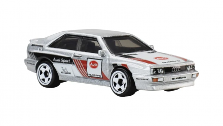 Тематична Машинка Hot Wheels '87 Audi quattro Rally Champs 1:64 JKX61 Silver - Retromagaz, image 4