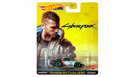 Набір Машинка Premium Hot Wheels Cyberpunk 2077 Porsche 911 Turbo + Комікс Твій Голос - Retromagaz, image 1