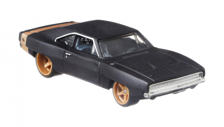 Машинка Premium Hot Wheels Dodge Charger Fast & Furious 1:64 GRL71 Black - Retromagaz, image 3