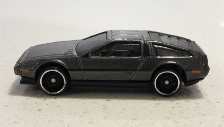 Машинка Базова Hot Wheels DMC Delorean Factory Fresh 1:64 FJW11 Dark Grey - Retromagaz, image 4