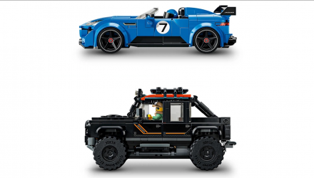 Конструктор Lego Jaguar Project 7 та Land Rover Defender Speed Champions 77264 Новий - Retromagaz, image 4