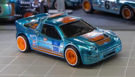 Машинка Базовая Hot Wheels Ford RS200 Super Treasure Hunt STH Peak Pursuit 1:64 JBC49 Blue Машинка Базовая Hot Wheels Ford RS200 Super Treasure Hunt STH Peak Pursuit 1:64 JBC49 Blue - Retromagaz, image 1