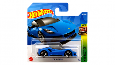 Машинка Базовая Hot Wheels Lotus Emira Exotics 1:64 HCT00 Blue - Retromagaz, image 1