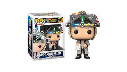 Фигурка FUNKO POP! Doc with Helmet Back to the Future Док Назад в Будущее 121mm 46914 - Retromagaz, image 3