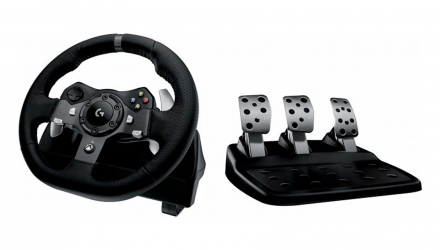 Кермо Дротовий Logitech Xbox Series G920 Driving Force Racing Wheel Black Б/У - Retromagaz, image 4