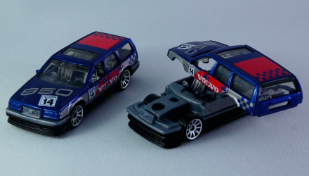 Машинка Базовая Hot Wheels Volvo 850 Estate Race Day 1:64 GHD96 Dark Blue - Retromagaz, image 5