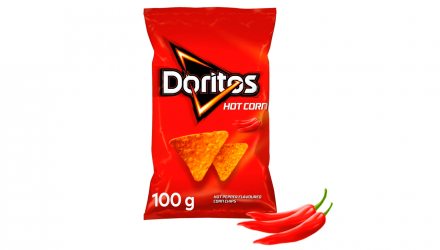 Чіпси Doritos Кукурудзяні Hot Pepper Гострі 90g - Retromagaz, image 2