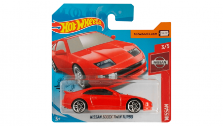 Машинка Базовая Hot Wheels 300ZX Twin Turbo Nissan 1:64 FYF03 Red - Retromagaz, image 1