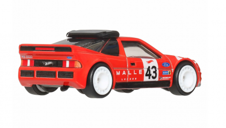 Машинка Premium Hot Wheels Ford RS200 Boulevard 1:64 JBL29 Red - Retromagaz, image 2