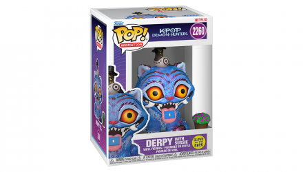 Фигурка FUNKO POP! Derpy with Sussie KPop Demon Hunters Дерпи с Птицей Светится в Темноте 114mm 94693 - Retromagaz, image 1