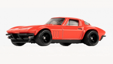 Машинка Premium Hot Wheels '65 Corvette Stingray Coupe Fast & Furious 1:64 GJR78 Red - Retromagaz, image 2