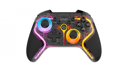 Геймпад Бездротовий Ipega Switch PlayStation 4 3 PC Android iOS PG-9666Т Transparent Black Новий - Retromagaz, image 1
