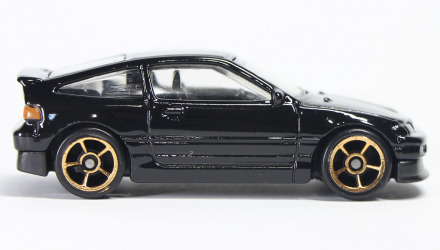 Машинка Базова Hot Wheels '88 Honda CR-X Nightburnerz 1:64 FYF80 Black - Retromagaz, image 4