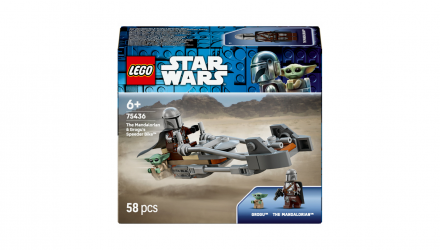 Конструктор Lego Швидкісний Мотоцикл Мандалорця й Ґроґу Star Wars 75436 Новий - Retromagaz, image 1