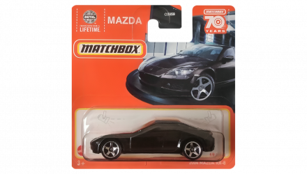 Машинка Большой Город Matchbox 2004 Mazda RX-8 Showroom 1:64 HLC58 Black - Retromagaz, image 1