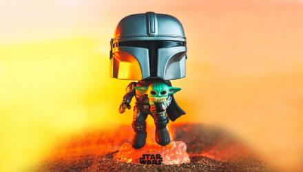 Фигурка FUNKO POP! The Mandalorian Flying with Jet Pack Star Wars Мандалорец Летящий с Малышом Звездные Войны 114mm 50959 - Retromagaz, image 4