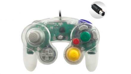 Геймпад Дротовий RMC GameCube Trans Clear Новий - Retromagaz, image 1