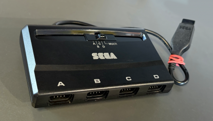 Multitap Проводной Sega Mega Drive HAA-2652 Adapter 4P Black 0.3m Б/У - Retromagaz, image 1