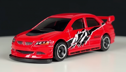 Тематична Машинка Hot Wheels Mitsubishi Lancer Evolution IX Fast & Furious 1:64 HNR88/HNT03 Red - Retromagaz, image 2