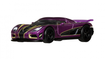 Машинка Premium Hot Wheels Koenigsegg Agera R Timeless Icons 1:64 JBK93 Purple - Retromagaz, image 1