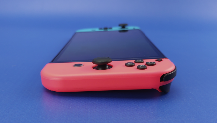 Набор Консоль Nintendo Switch OLED Model HEG-001 64GB Blue Red Новый + Игра Luigi's Mansion 3 Английская Версия - Retromagaz, image 3