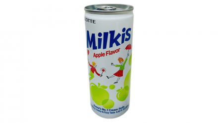 Напій Lotte Milkis Газований Молочний Яблуко 250ml - Retromagaz, image 3