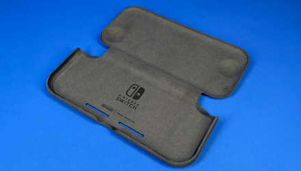 Чехол Твердый Nintendo Switch Lite Flip Grey Black Б/У - Retromagaz, image 3