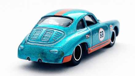 Машинка Базова Hot Wheels Porsche 356 Outlaw	Gulf Super Treasure Hunt STH Speed Graphics 1:64 GTD08 Blue - Retromagaz, image 2