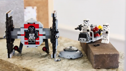 Конструктор Lego TIE Fighter with Imperial Hangar Rack Star Wars 40771 Новий - Retromagaz, image 6