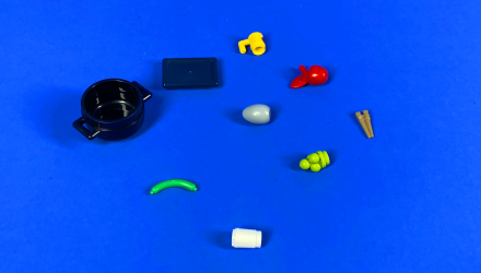 Аксесуар Lego Їжа + Посуд для Фігурок в Асортименті Б/У - Retromagaz, image 3