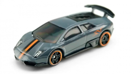 Машинка Базовая Hot Wheels 5шт Lamborghini Veneno / Huracаn  / Murciеlago / Aventador J / Gallardo LP 570-4 Lamborghini 1:64 GHP62 Gold - Retromagaz, image 3