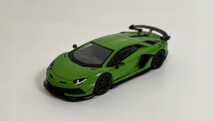 Машинка Premium MINI GT Lamborghini Aventador SVJ 1:64 Green - Retromagaz, image 2