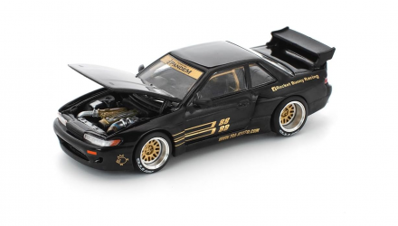 Машинка Premium POP Race PANDEM Nissan Silvia S13 1:64 pr64-0289 Black - Retromagaz, image 4